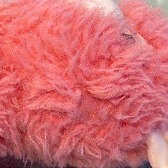 Spark Create Imagine Llama Alpaca Plush Rattle Chimes 11” Baby Toy Stuffed Pink - Picture 9 of 9